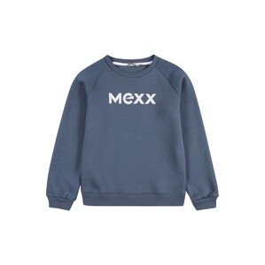 MEXX Mikina  chladná modrá / bílá