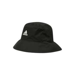 ADIDAS GOLF Sportovní klobouk černá / bílá