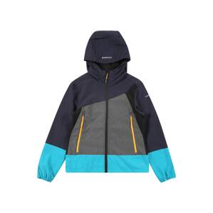 ICEPEAK Outdoorová bunda 'KENEDY' marine modrá / tyrkysová / grafitová / černá