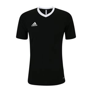 ADIDAS SPORTSWEAR Funkční tričko 'Entrada 22' černá / bílá