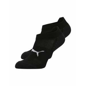 PUMA Sportovní ponožky  šedá / černá
