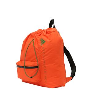 ADIDAS BY STELLA MCCARTNEY Sportovní batoh  tmavě zelená / oranžová / černá