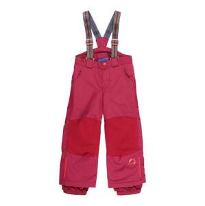 FINKID Funkční kalhoty 'RUUVI' červená / červená třešeň