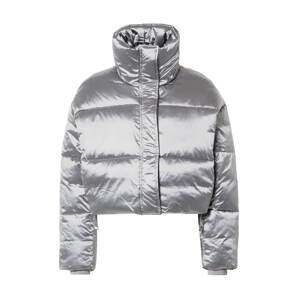 Calvin Klein Zimní bunda stříbrně šedá