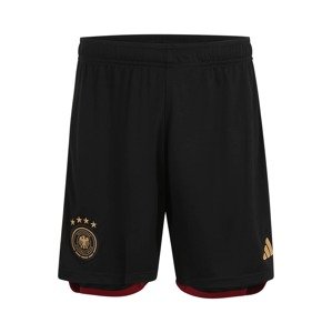 ADIDAS PERFORMANCE Sportovní kalhoty zlatá / červená / černá