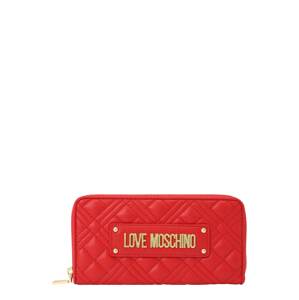 Love Moschino Peněženka  zlatá / červená