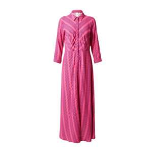 Y.A.S Košilové šaty 'SAVANNA' tmavě fialová / pink