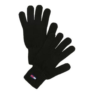 Tommy Jeans Prstové rukavice  černá