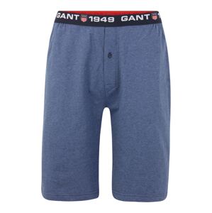 GANT Pyžamové kalhoty  marine modrá / námořnická modř / červená / bílá