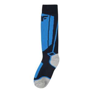 4F Sportovní ponožky  kobaltová modř / královská modrá / šedý melír