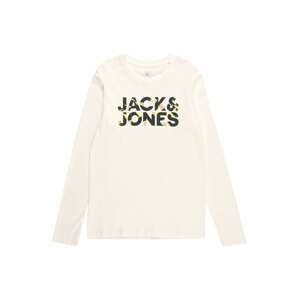 Jack & Jones Junior Tričko 'RAMP'  béžová / limone / černá / offwhite