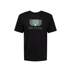 Brixton Tričko 'ALTON'  chladná modrá / pastelová modrá / mátová / černá